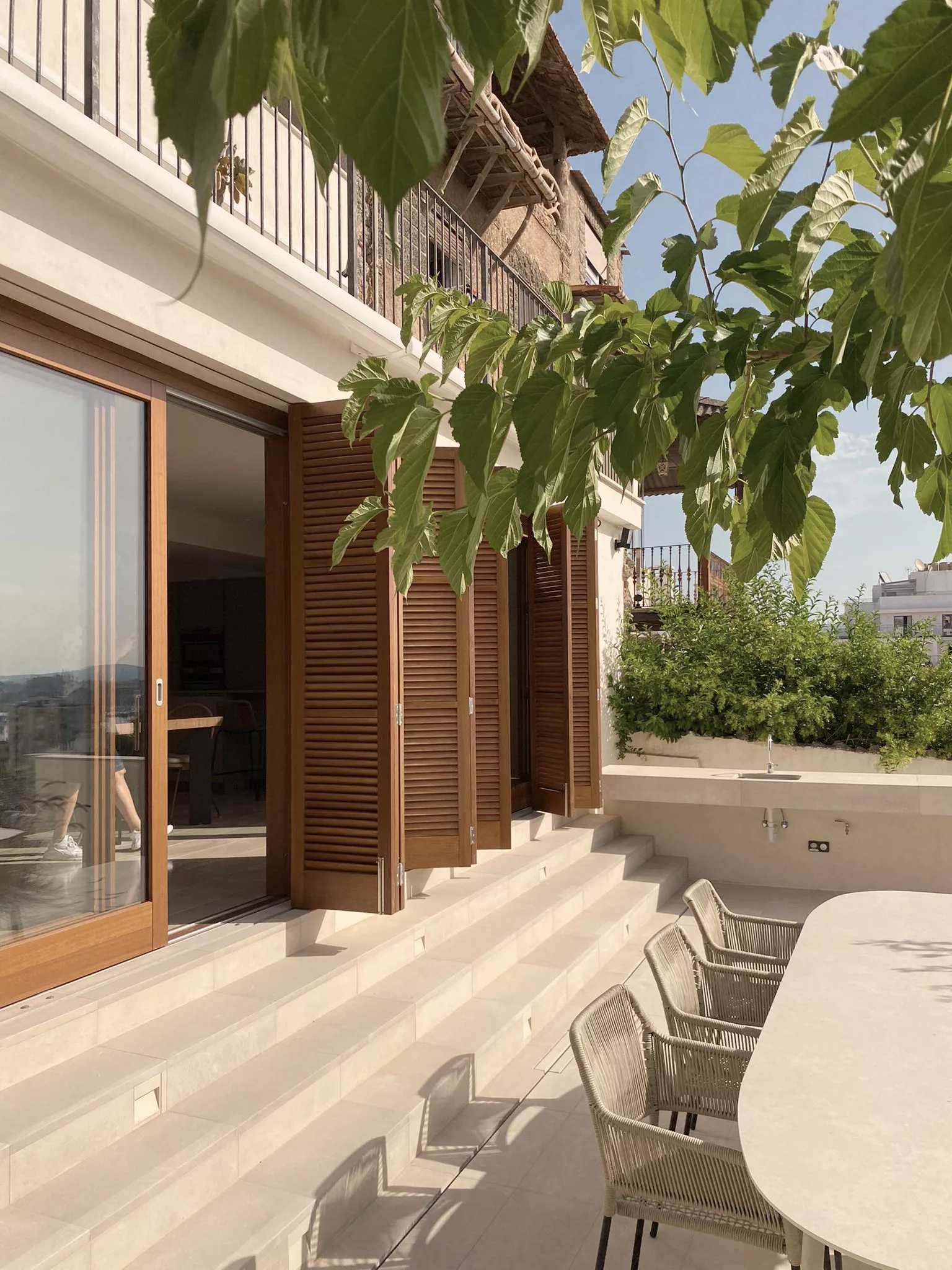 REFORMA Vivienda unifamiliar por ESTUDIO AB2 ARQUITECTURA en Palma, El Terreno
